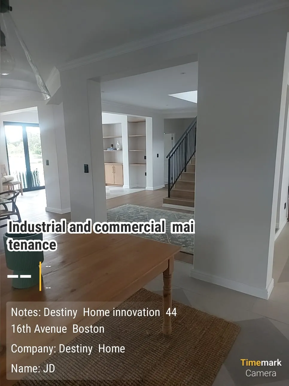 Living area ready for handover after interior painting